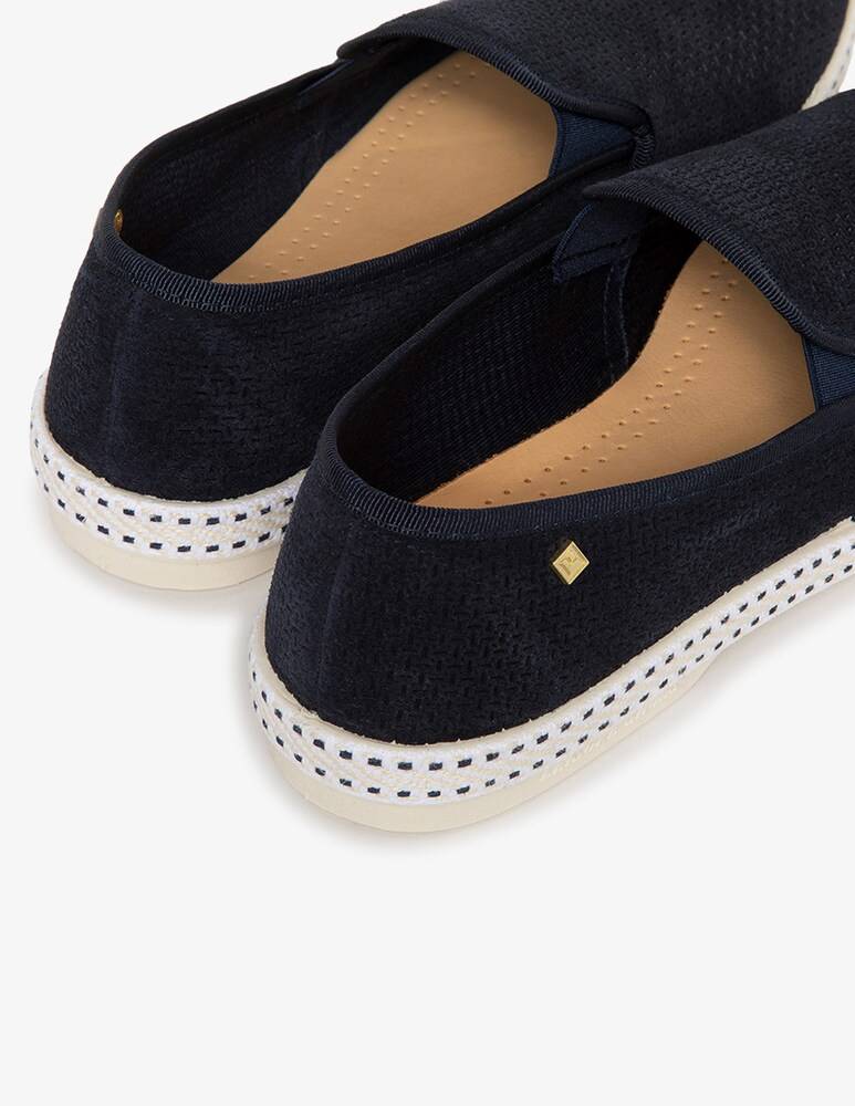 Rivieras Espadrillas Suede Embosse