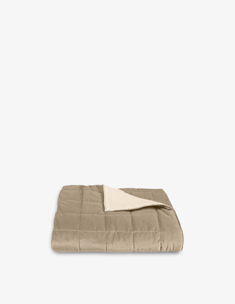 Rivolta Carmignani Dune Plaid Trapuntato Leggero