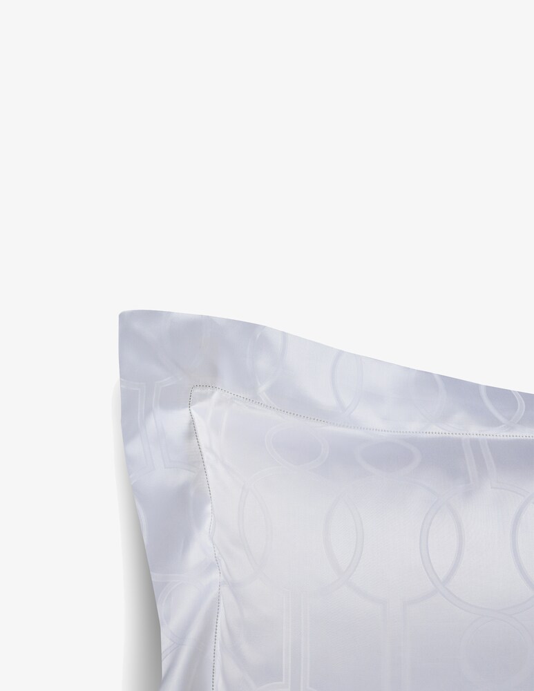Rivolta Carmignani Shangri-La Coppia Di Federe Jacquard - Bianco
