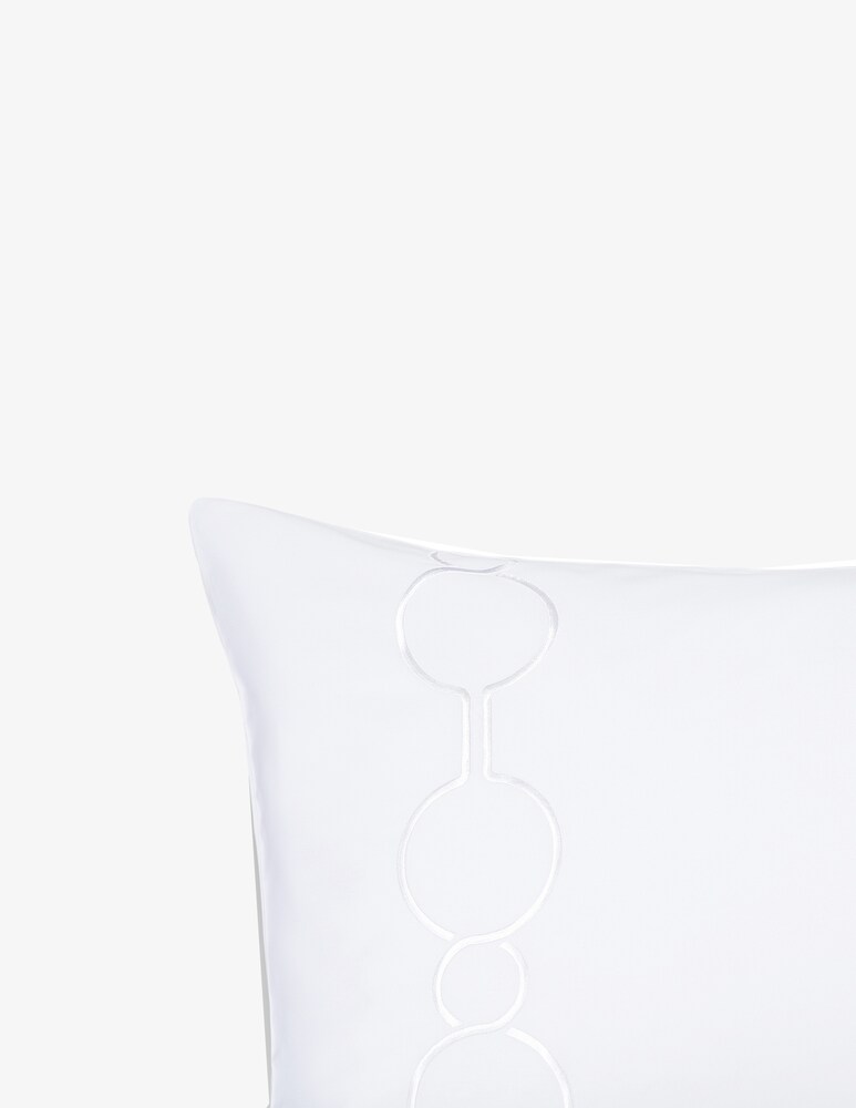 Rivolta Carmignani Shangri-La Jacquard Parure Copripiumino - Bianco
