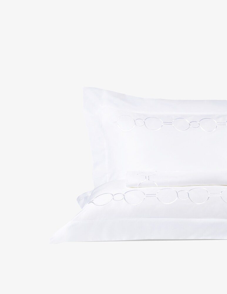 Rivolta Carmignani Shangri-La Parure Lenzuolo - Bianco