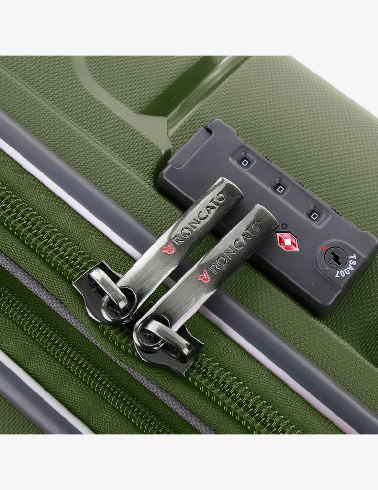 Roncato Flight Dlx Trolley Cabina 55 Cm - Verde Militare