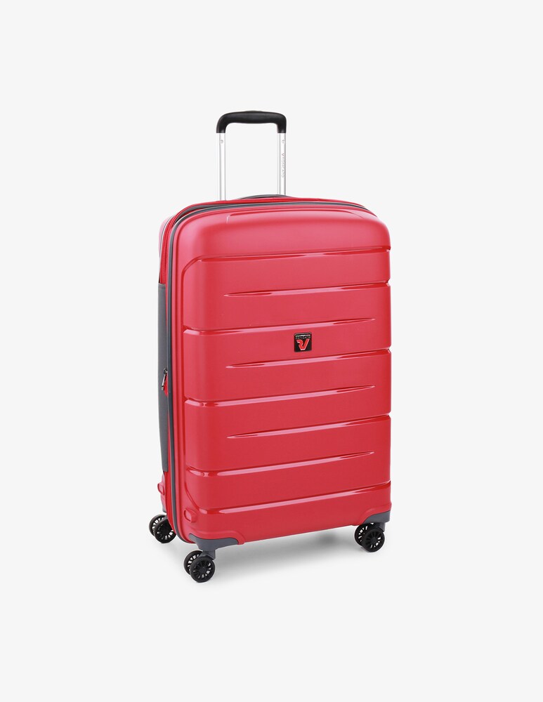 Roncato Flight Dlx Trolley Medio 71 Cm - Rosso Scuro