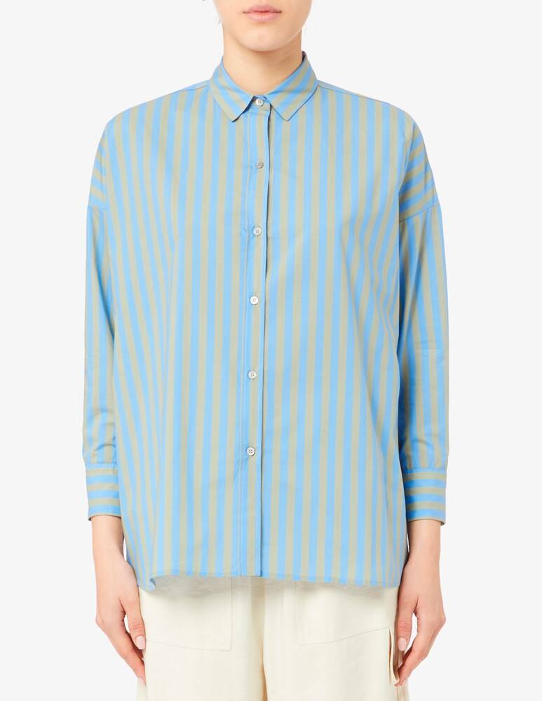 Rosso35 Camicia over in cotone
