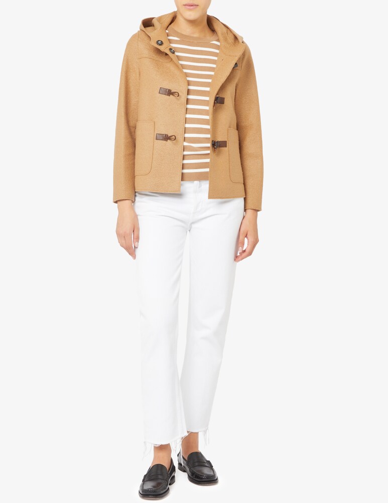 Rosso35 Cappotto Montgomery Corto Con Cappuccio