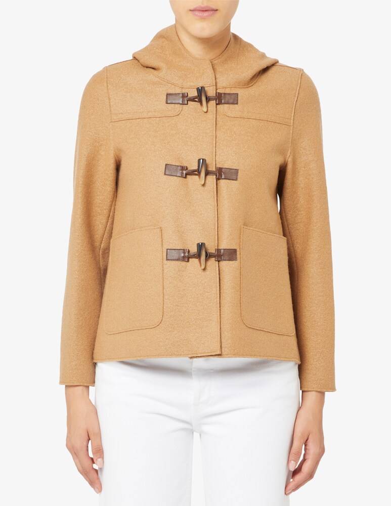 Rosso35 Cappotto montgomery corto con cappuccio