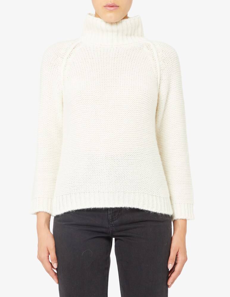 Rosso35 Lupetto in lana alpaca