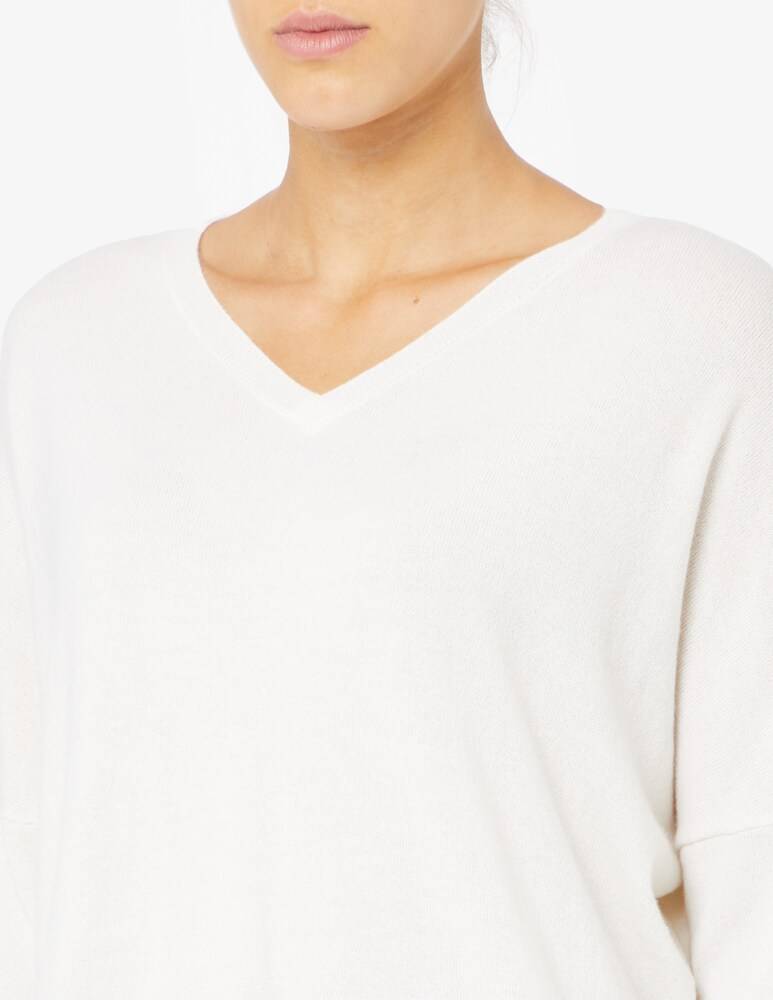 Rosso35 Maglione Con Gioilello In Misto Cachemire