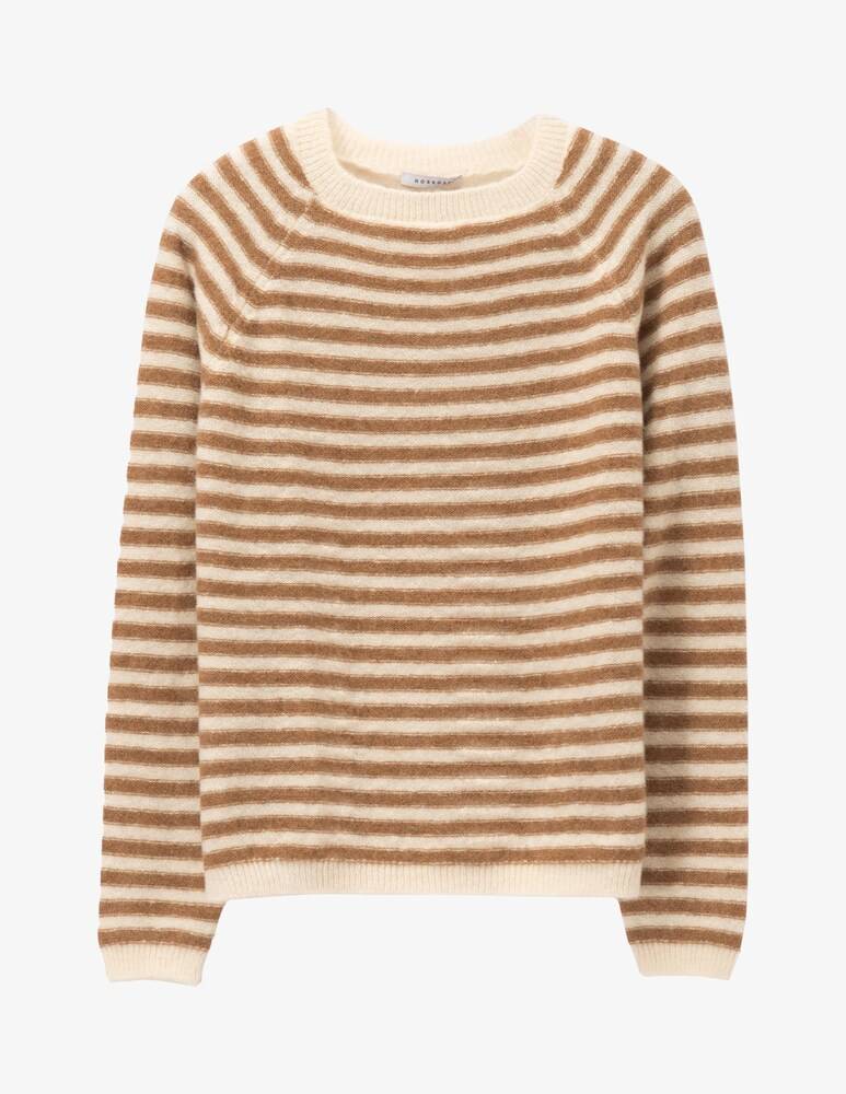 Rosso35 Maglione Rigato In Alpaca