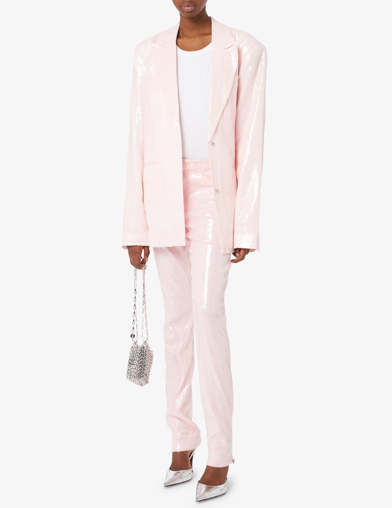 Rotate Pantaloni Con Paillettes