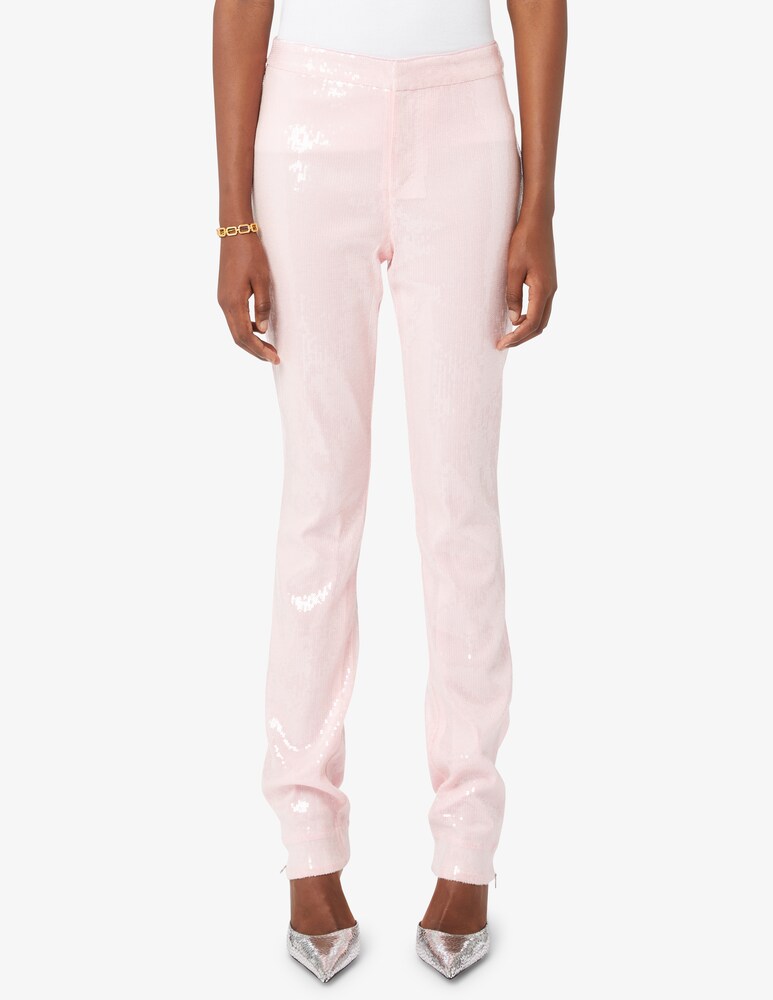 Rotate Pantaloni con paillettes