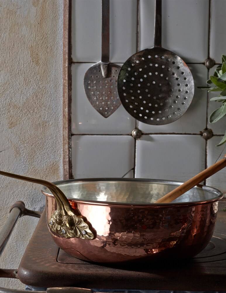 Ruffoni Historia Decor Casseruola Chef pan 26cm con maglia decorata - Rame