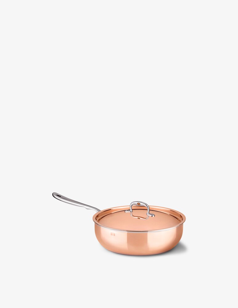 Ruffoni Induction Copper Casseruola Chef 24cm con Coperchio