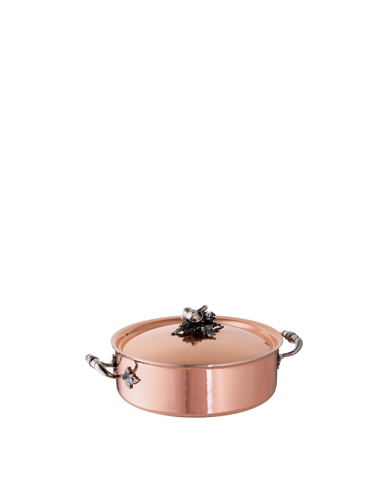 Ruffoni Opus Cupra Brasiera 26cm con cop. - Rame