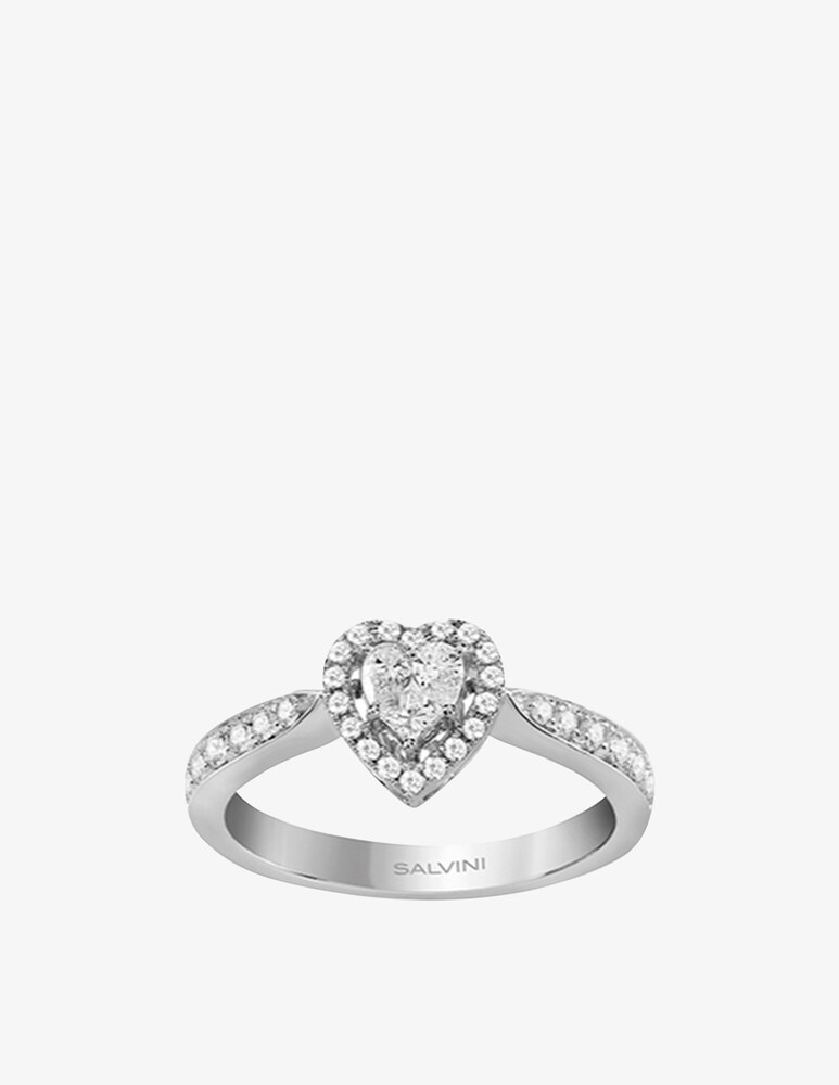 Salvini Anello Magia in oro bianco con diamanti 0.45 Ct