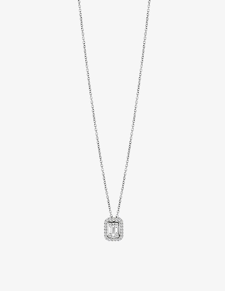 Salvini Collana Magia in oro bianco con diamanti 0.2 Ct