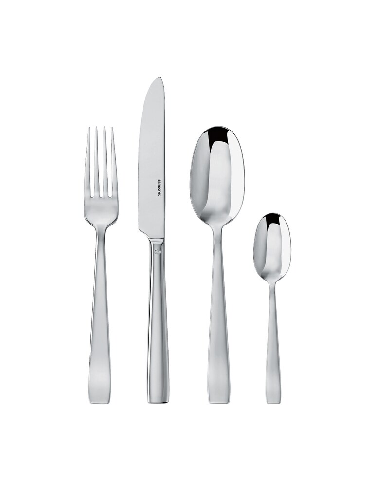 Sambonet Set 24 Pz Monoblocco Flat - Acciaio Inox