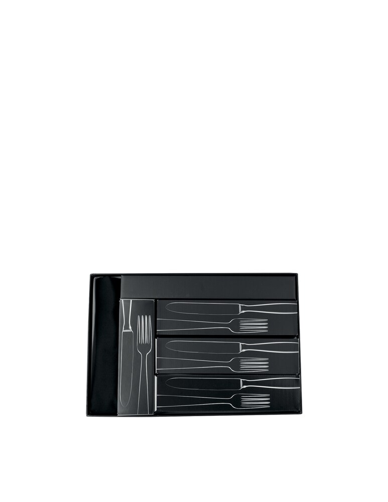Sambonet Set 24 Pz Monoblocco Linea Q - Acciaio Inox