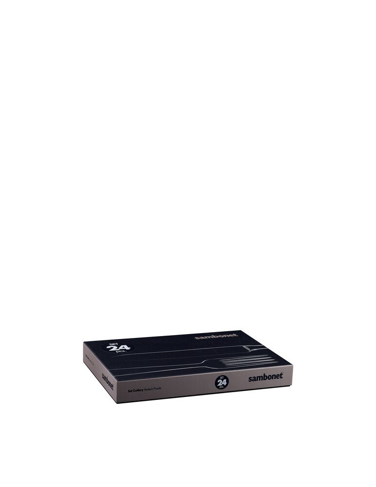 Sambonet Set 24 Pz Monoblocco Linea Q - Acciaio Inox