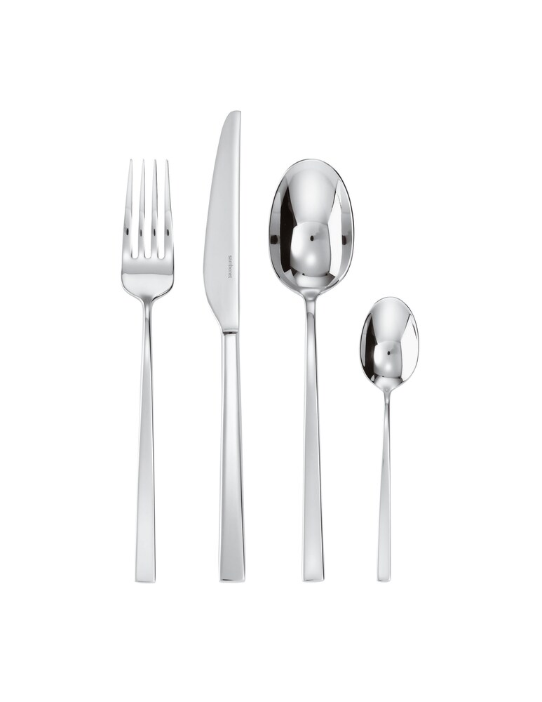 Sambonet Set 24 Pz Monoblocco Linea Q - Acciaio Inox