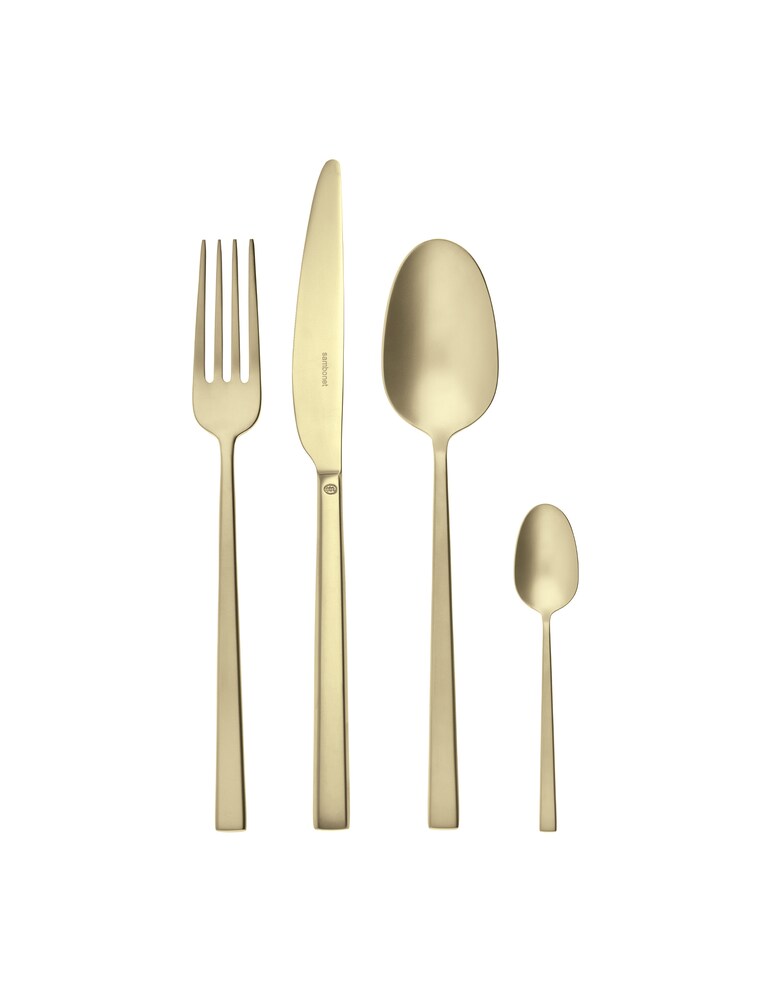 Sambonet Set 24 Pz Monoblocco Rock Antique - Beige