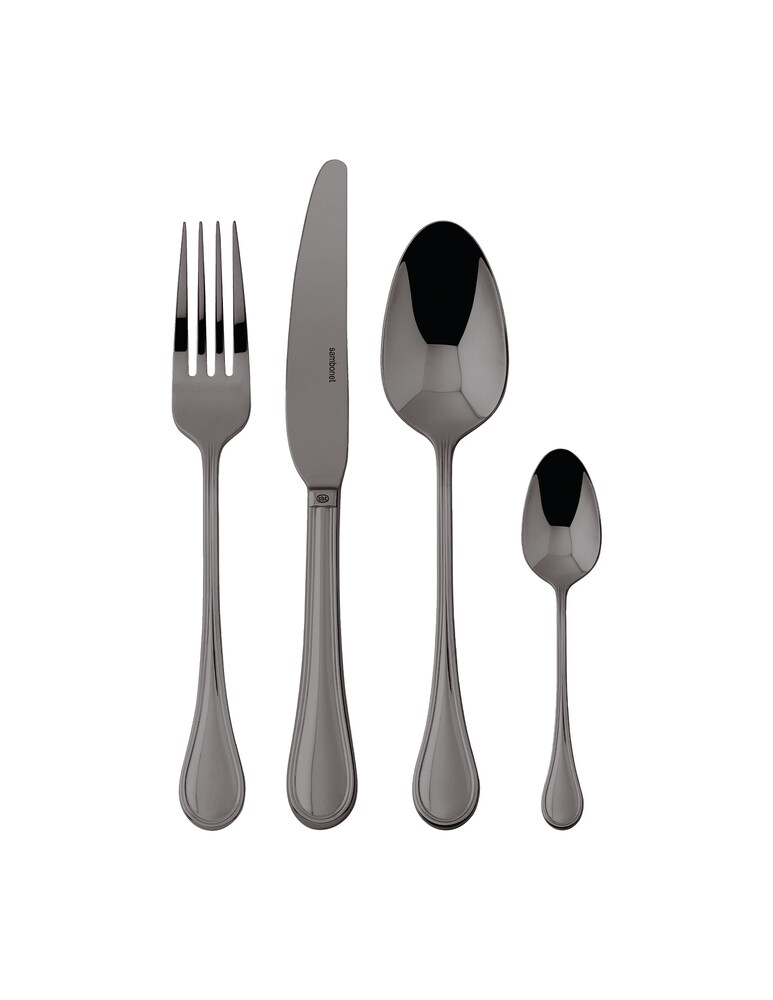 Sambonet Set 24 Pz Monoblocco Royal Pvd - Nero