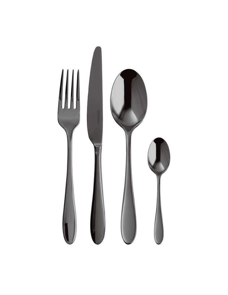 Sambonet Set 24 Pz Monoblocco Velvet - Nero