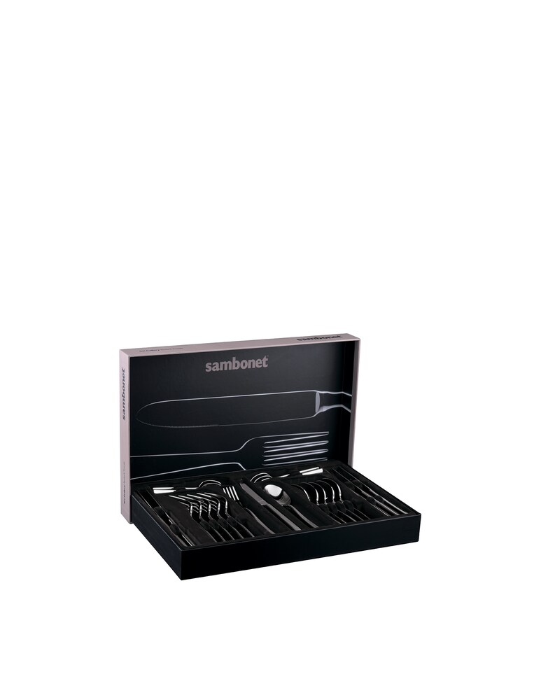 Sambonet Set 36 Pz Monoblocco Astrid - Acciaio Inox