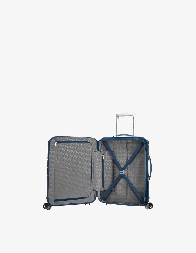 Samsonite Flux Spinner 55/20 Exp Bagaglio A Mano Navy Blue