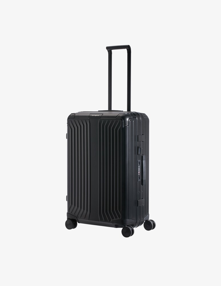 Samsonite Lite-Box Alu Spinner 69x25 Bagaglio Da Stiva - Nero