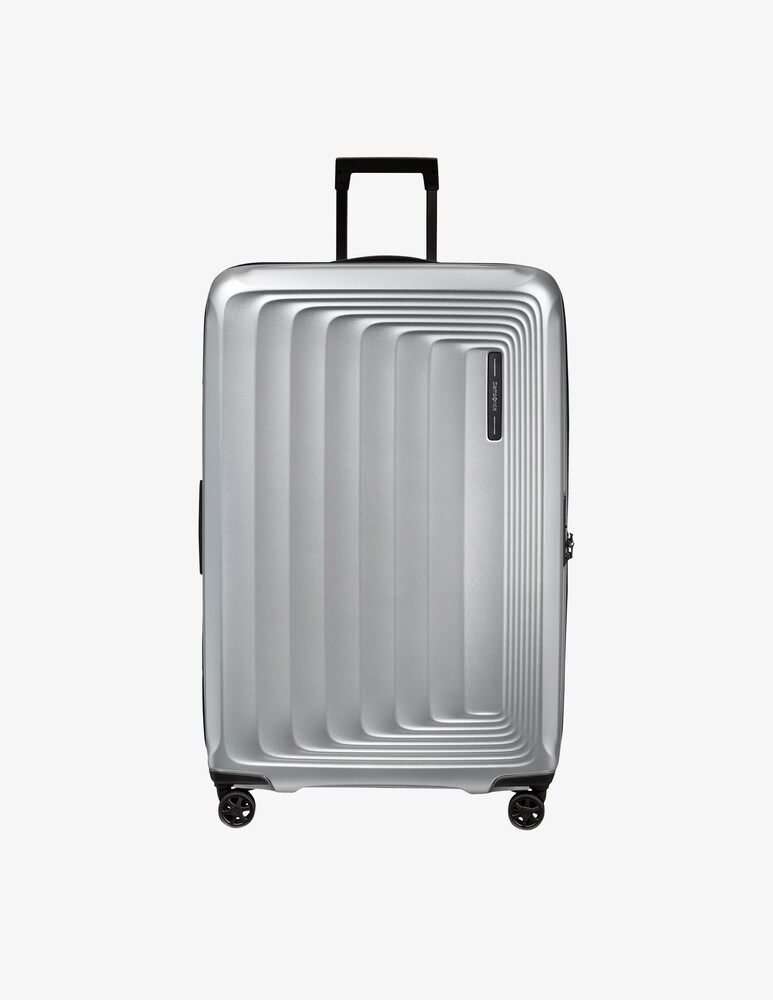 Samsonite Nuon Spinner 81x30 Exp Bagaglio Da Stiva - Argento