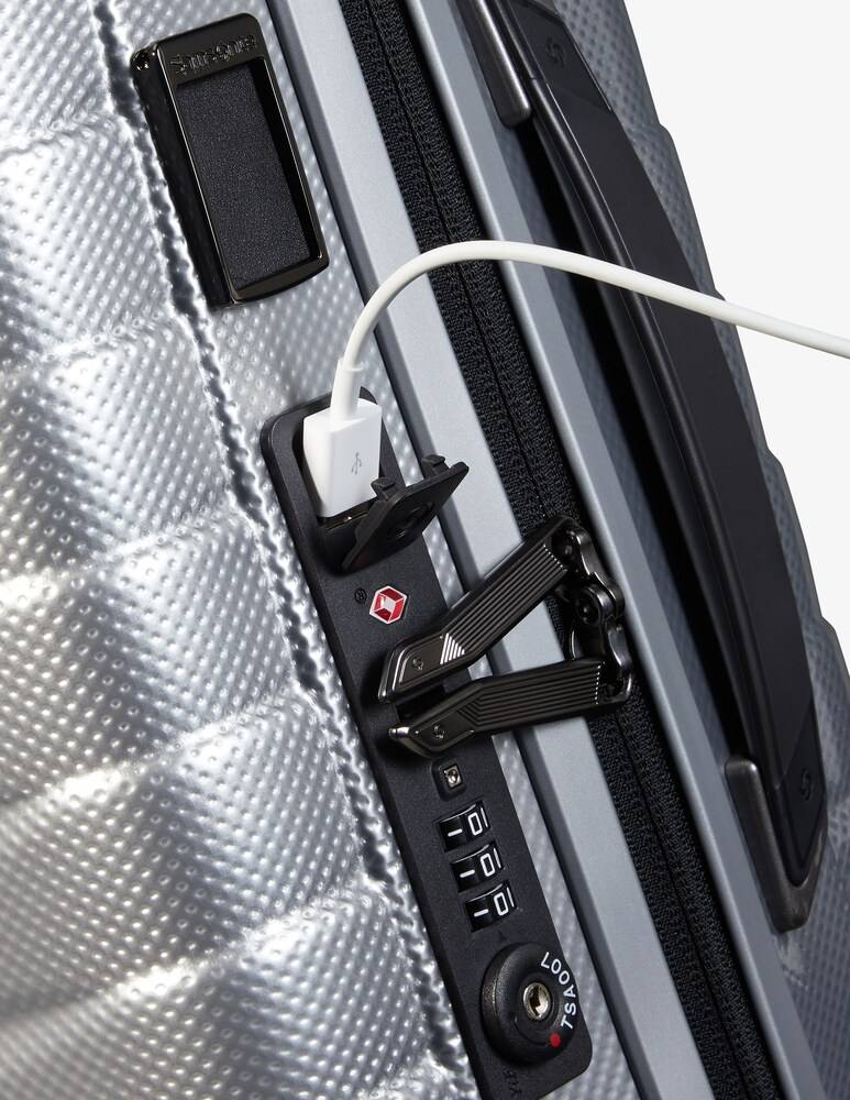 Samsonite Proxis Spinner 55/20 Bagaglio A Mano - Argento