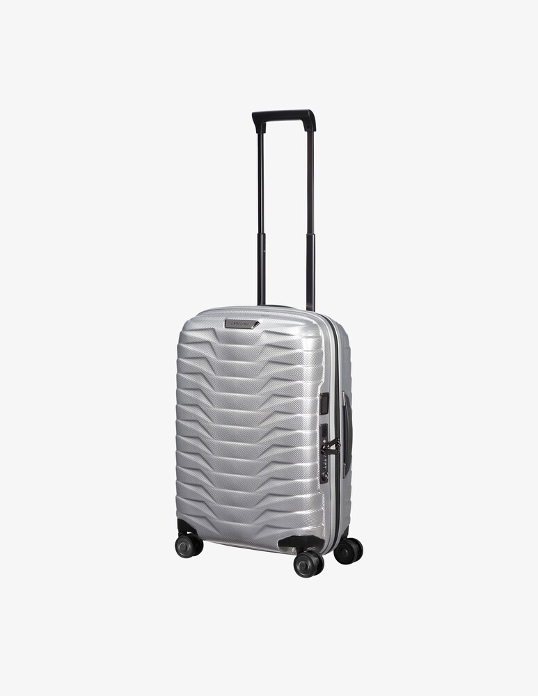 Samsonite Proxis Spinner 55/20 Bagaglio A Mano - Argento