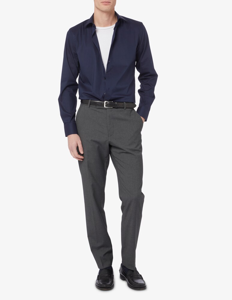 Sartoria Italiana Cam Popeline Stretch Modern