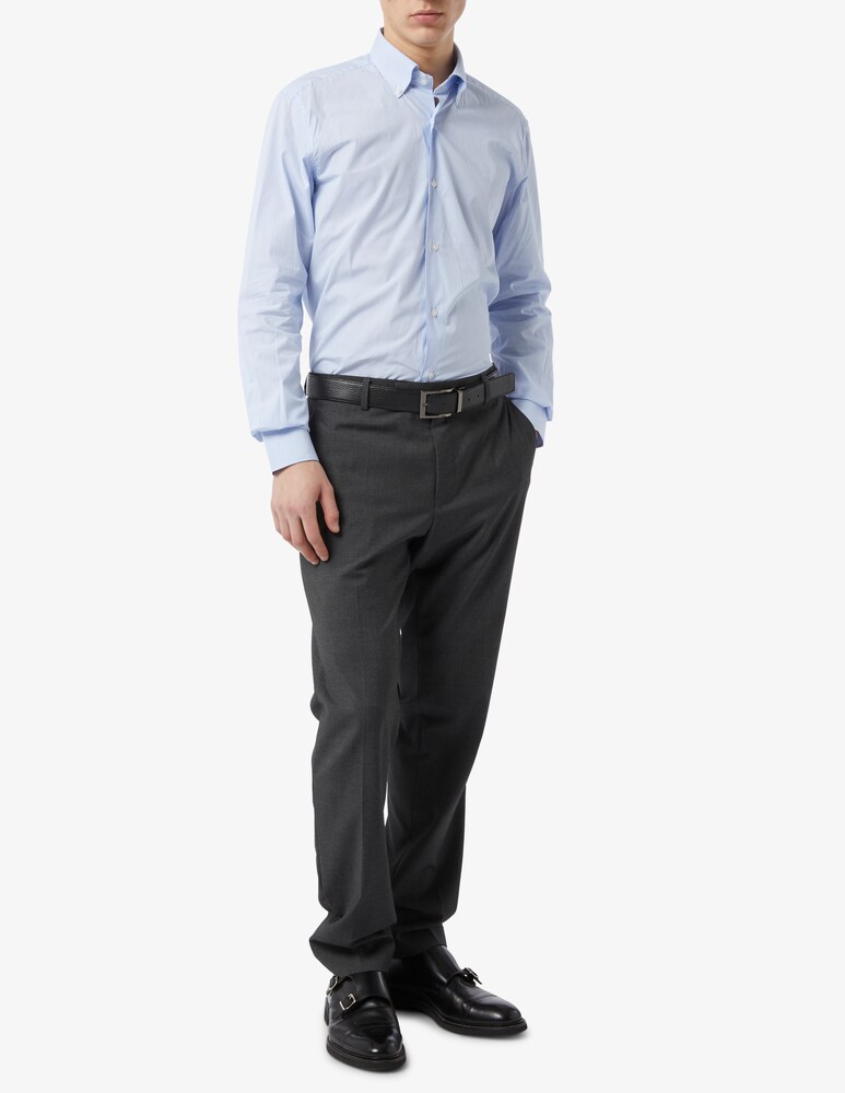 Sartoria Italiana Camicia Micro Quadro