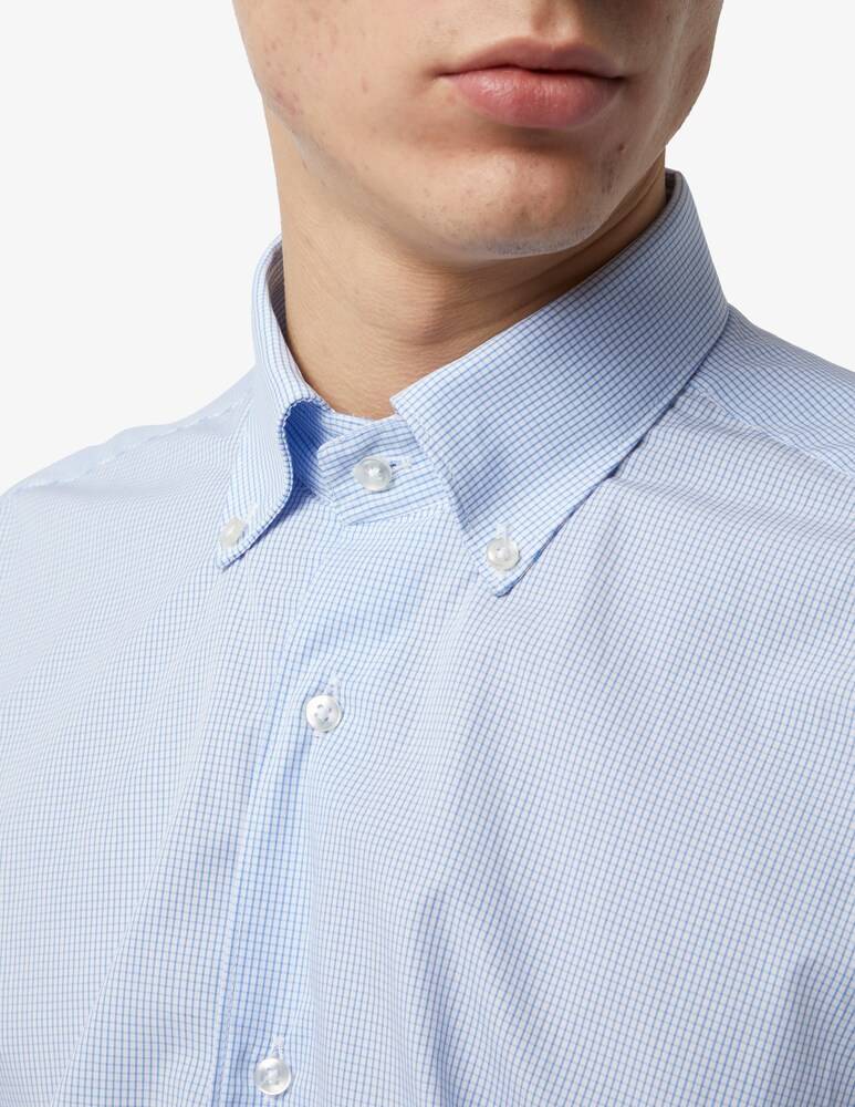 Sartoria Italiana Camicia Micro Quadro