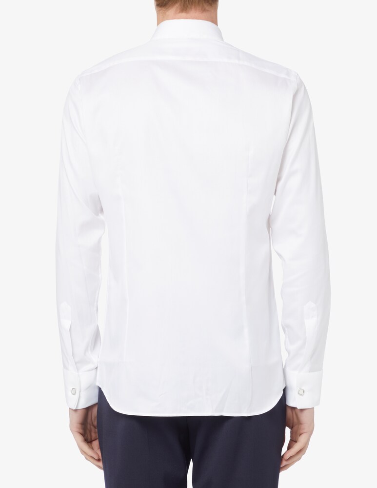 Sartoria Italiana Camicia Modern Cerimonia Doppio Polso