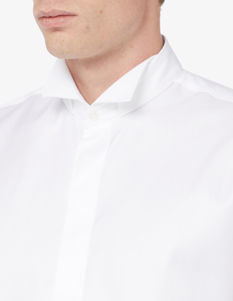 Sartoria Italiana Camicia Modern Cerimonia Doppio Polso
