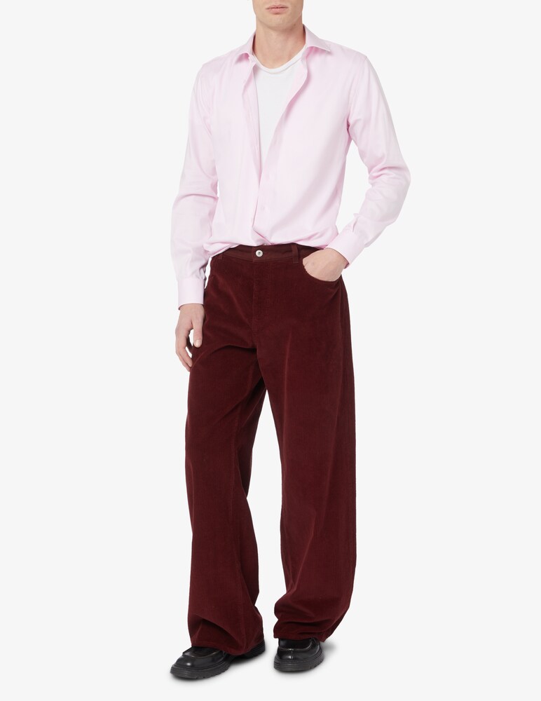 Sartoria Italiana Camicia Modern Giro Inglese No Iron