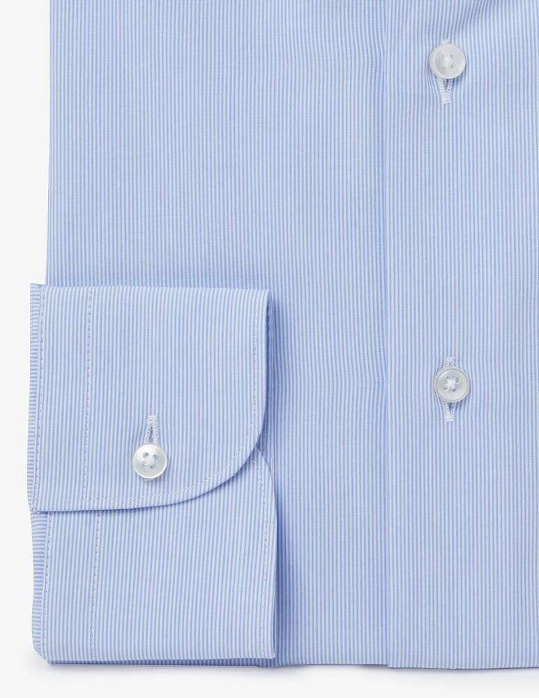 Sartoria Italiana Camicia Modern Micro Riga Doppio Ritorto