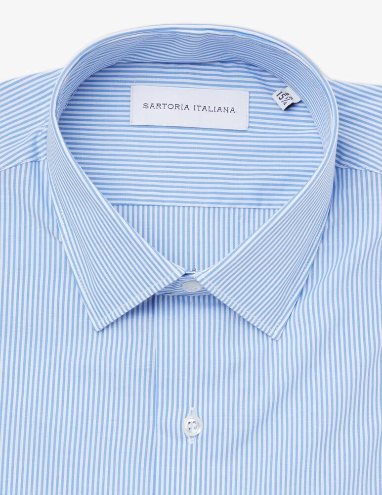 Sartoria Italiana Camicia Modern Popeline Rigata
