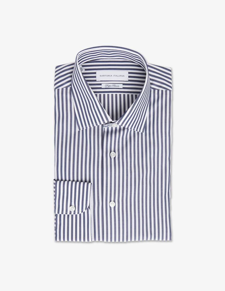 Sartoria Italiana Camicia modern riga doppio ritorto