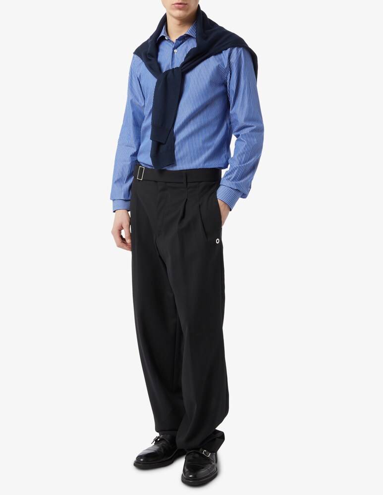 Sartoria Italiana Camicia Modern Righe Doppio Ritorto