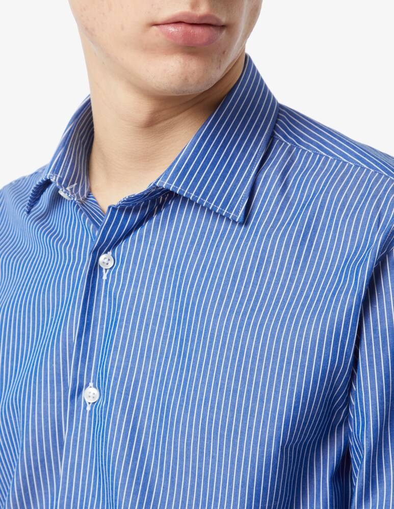 Sartoria Italiana Camicia Modern Righe Doppio Ritorto