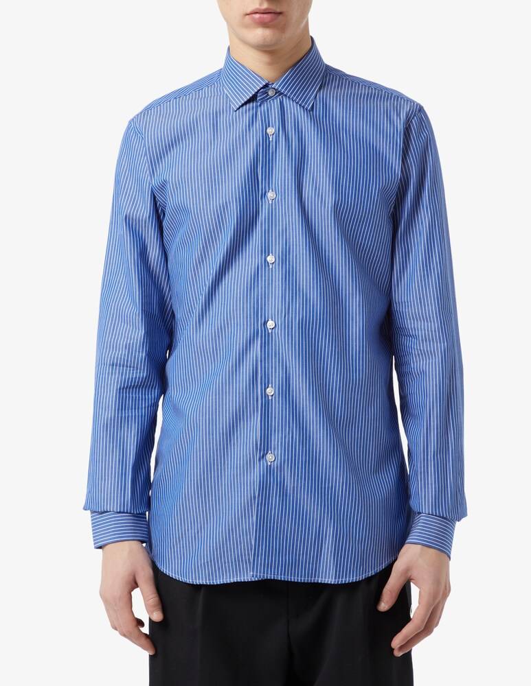 Sartoria Italiana Camicia modern righe doppio ritorto
