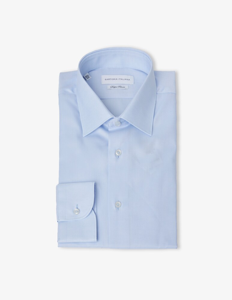 Sartoria Italiana Camicia modern twill doppio ritorto