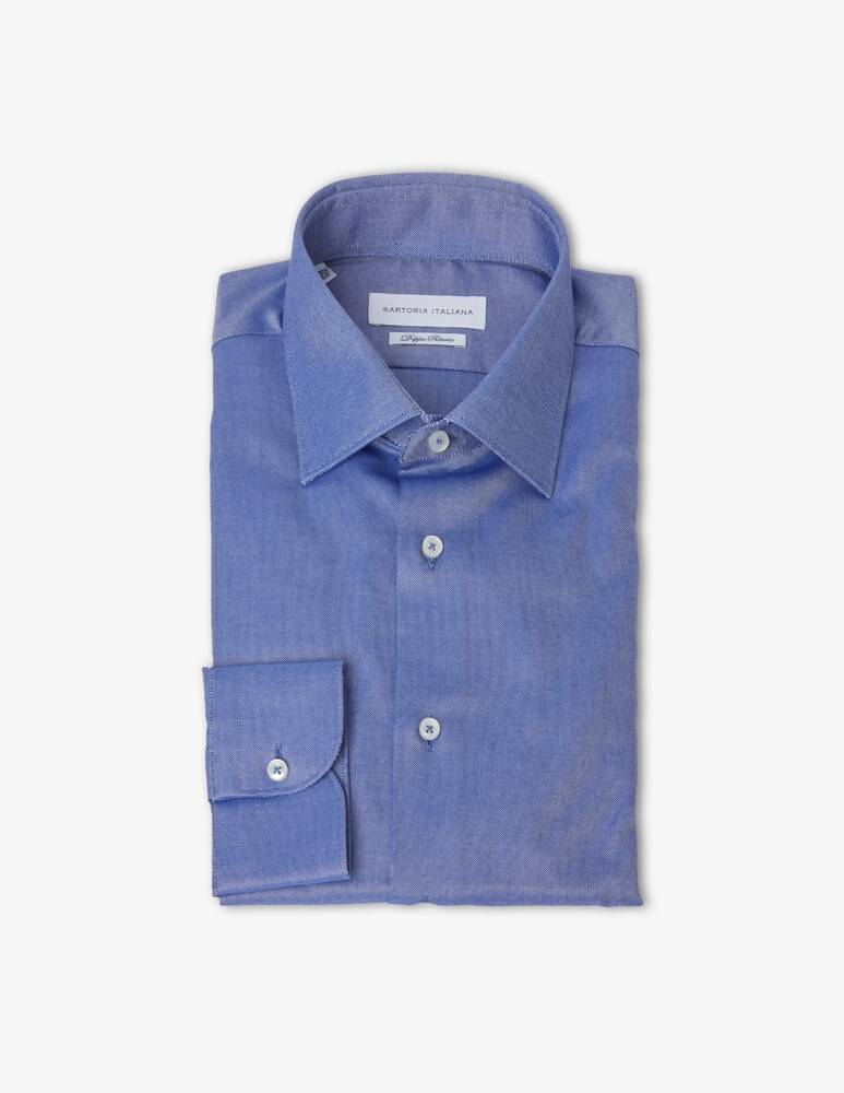 Sartoria Italiana Camicia oxford regular doppio ritorto
