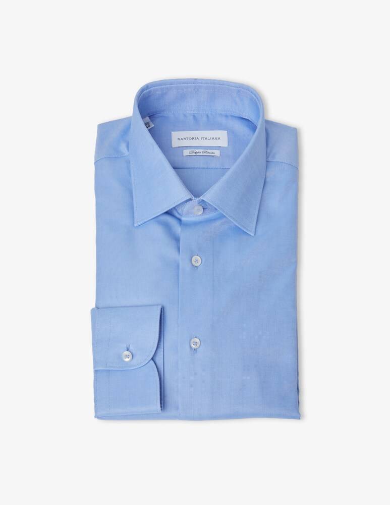 Sartoria Italiana Camicia oxford regular doppio ritorto
