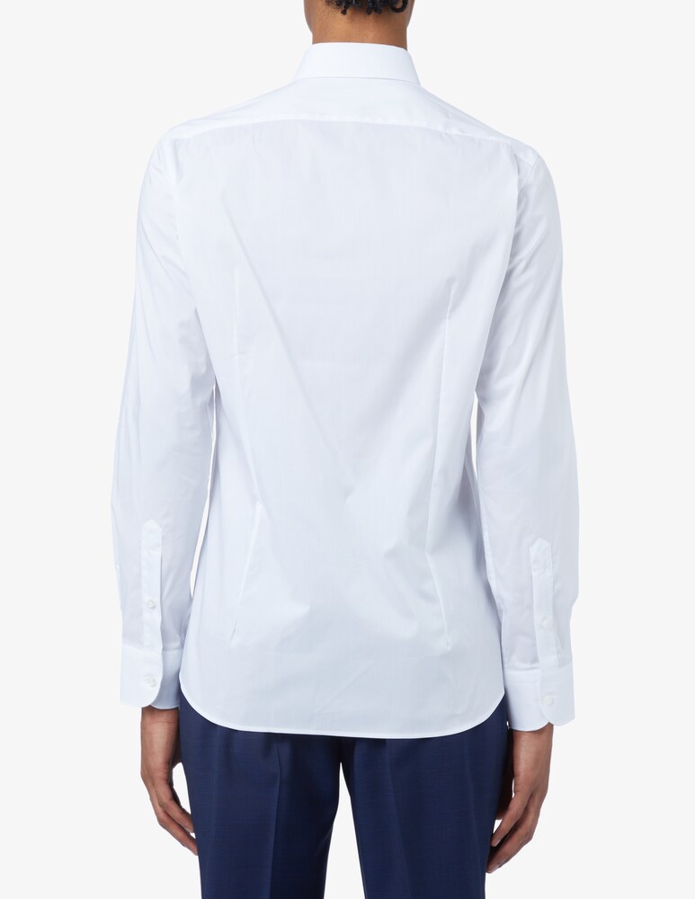 Sartoria Italiana Camicia Popeline Stretch