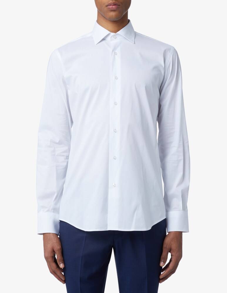 Sartoria Italiana Camicia popeline stretch
